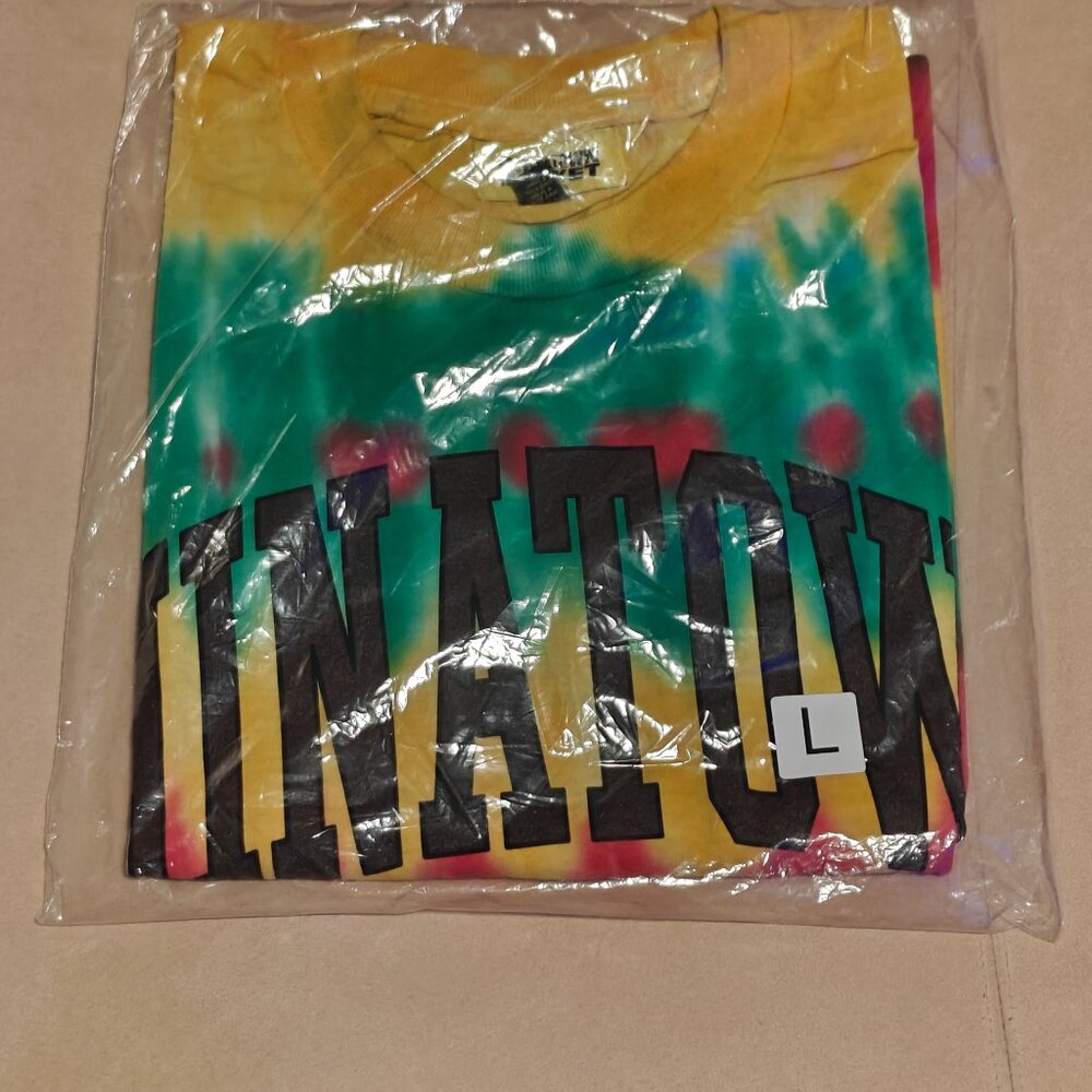 Chinatown Market Tie Dye Tee Shirt Unopened (Sealed in Plastic) New Size Large